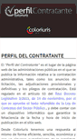 Mobile Screenshot of perfil-contratante.es